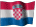 Kroatien-Flagge
